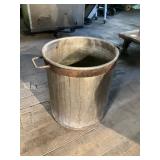 20th Century Industrial Galvanized Steel Boiler