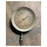 20th Century Industrial Steam Pressure Gauge