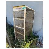 Industrial Gas Cylinder Storage Locker