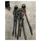 Trio of H.K. Porter Bolt Clippers