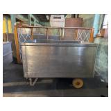 Stainless Steel Meat Brine Dough Transport Cart