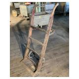 Antique Industrial Wooden Hand Truck