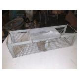 Vintage Havahart Galvanized Steel Animal Trap