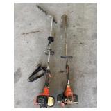 Two Echo Gas Powered Landscaping Tools