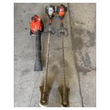 Trio of Echo Gas Powered Outdoor Tools