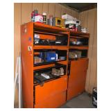 Contents of Office Including Desk and Storage