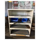Industrial Steel Four Drawer Storage Cabinet