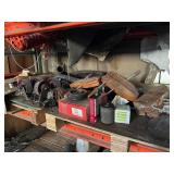 Assortment of Industrial Tools and Automotive Part