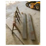 A Pair of Heavy Duty Industrial Fork Extensions an
