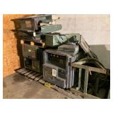 Military Surplus Generator Control and Storage Lot