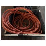 Industrial Orange Hose in Collapsible Container