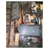 An Assortment of Professional Power and Hand Tools