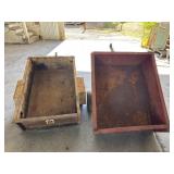 Two International Harvester & Jackson Utility Cart