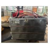 Industrial Fiberboard Utility Cart with Hose