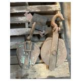 Pair of Heavy Duty Industrial Snatch Blocks