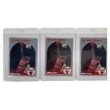 1990 NBA Hoops Basketball Three Michael Jordan 65