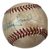 Whitey Ford Signed Rawlings Official Ball