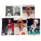Collection of Autographed Philadelphia Phillies an