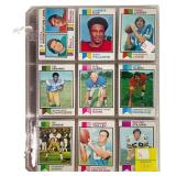 1973 Topps Football Card Collection