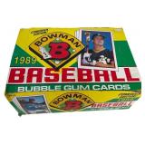 1989 Bowman Baseball Comeback Edition Display Box