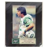 Joe Namath Signed 8x10 New York Jets Photo