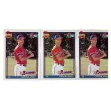 1991 Topps Baseball Chipper Jones #333