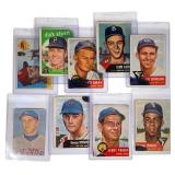 A Collection of 1950s Topps Baseball Cards
