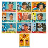 1960 Topps Baseball 10 Card Lot