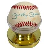 1984-1994 Rawlings Mickey Mantle Signed Baseball