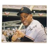 Willie Mays Signed San Francisco Giants 8x10 Photo