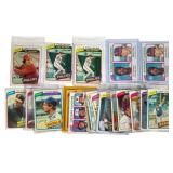 1980 Topps Baseball HOF Star Lot
