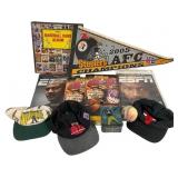 A Collection of Assorted Sports Memorabilia