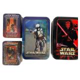 Assorted Star Wars Collector Tins Lot