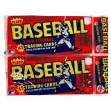 1983 Fleer Baseball Logo Stickers and Trading Card