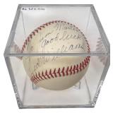 Ted Williams Signed and Personalized Baseball