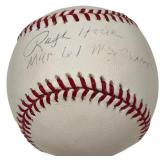 Ralph Houk Signed Official MLB Baseball
