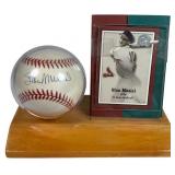 2000 Fleer Stan Musial Signed Baseball
