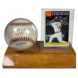 1986 Topps Baseball Pete Rose 1 Signed Baseball
