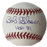Bob Gibson Signed National League Baseball
