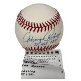 Johnny Podres Signed Official National League Base