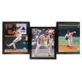 Three Framed Philadelphia Phillies Photos