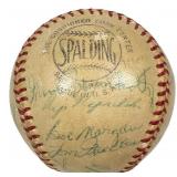 1956 Spalding Baseball Signed Philadelphia Phillie