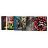 Assortment of Six Vintage Pop and Rock Vinyl LPs