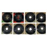 Collection of Elvis Presley 45 RPM Vinyl Records