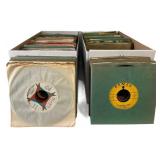 Collection of 200ï¿½250 Vintage 45 RPM Records