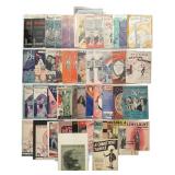 Group of Vintage 1920s-40s Sheet Music