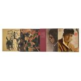 A Group of Four Bob Dylan Vinyl LPs