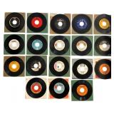 Assortment of 17 Vintage Soul and R&B 45s