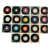 Collection of 19 Vintage R&B and Soul 45 RPM Recor