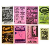 Eight Vintage 1990s Music Festival and Concert Pos